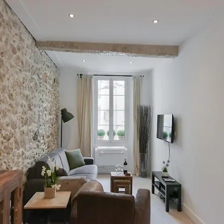 Apartment Vieux Murs - Brand New Flat For 4, Ac, Wifi Center Old Antibes