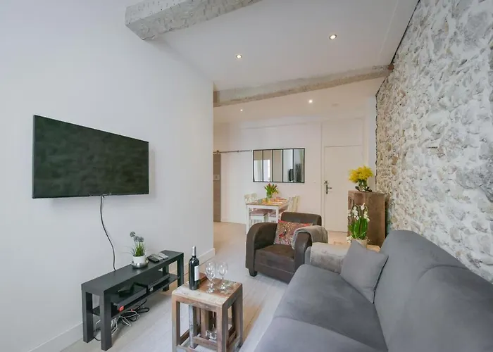 Lägenhet Vieux Murs - Brand New Flat For 4, Ac, Wifi Center Old