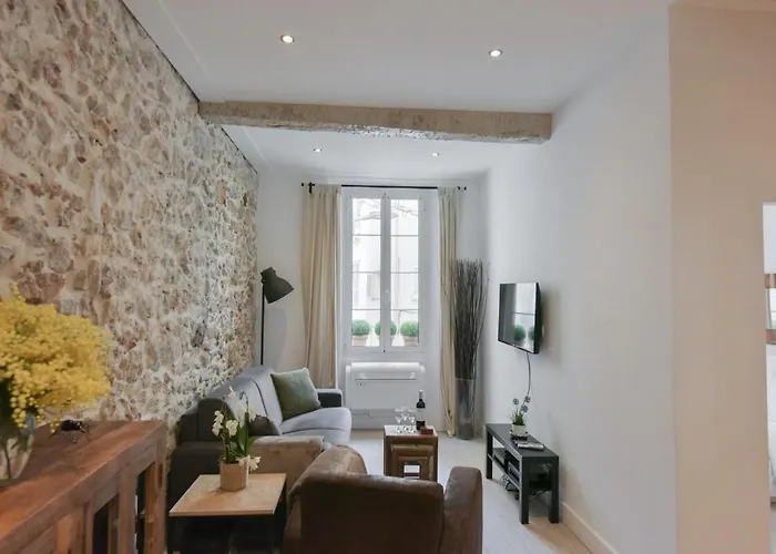 Appartamento Vieux Murs - Brand New Flat For 4, Ac, Wifi Center Old Antibes